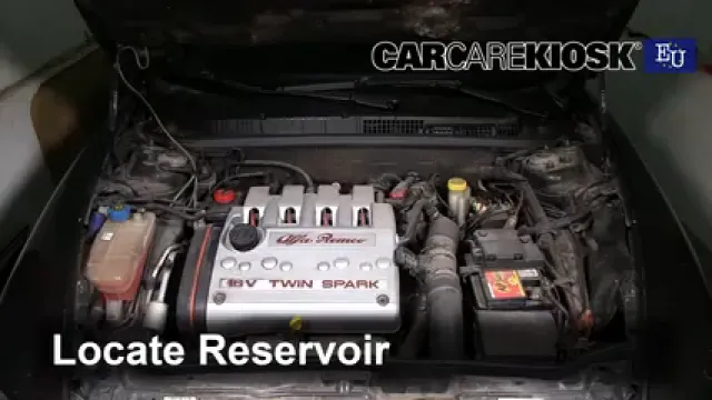 2007 Alfa Romeo 147 T.Spark 1.4L 4 Cyl. Liquide essuie-glace Ajouter du liquide